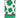 Gorra Black Clover  Live Lucky  LIVE LUCKY WHITE GREEN BARREL ACCESORIOS Cap