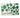 Gorra Black Clover  Live Lucky  LIVE LUCKY WHITE GREEN QUICK STICK GOLF TOWEL ACCESORIOS Cap