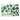 Gorra Black Clover  Live Lucky  LIVE LUCKY WHITE GREEN QUICK STICK GOLF TOWEL ACCESORIOS Cap