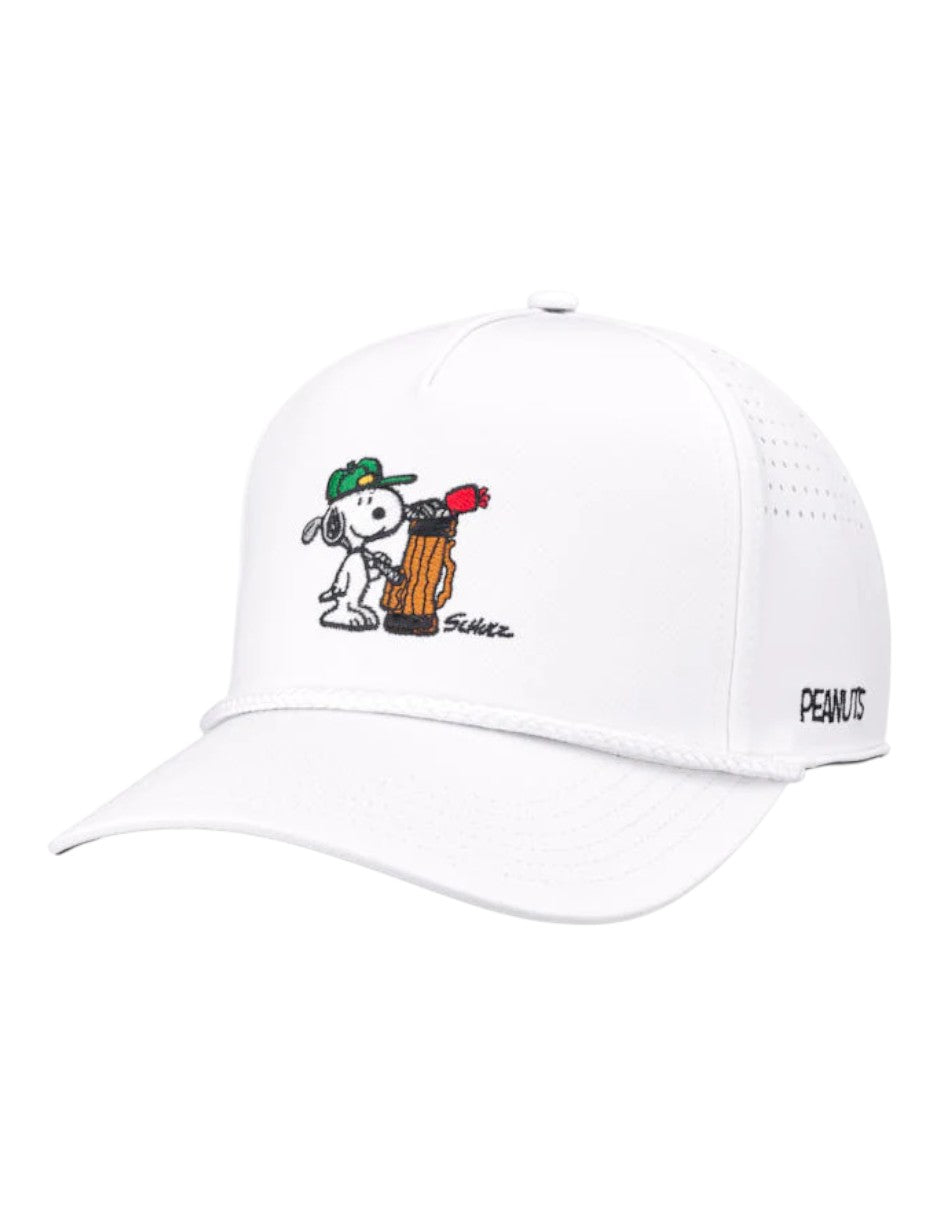 Gorra Black Clover  Live Lucky  SNOOPY-GOLFBAG/5 PANEL MID ROPE Cap